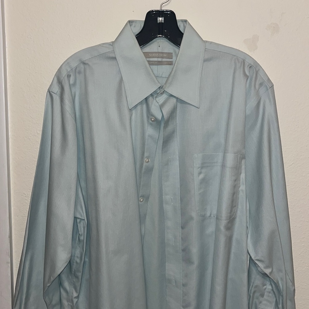 Like New - Nordstroms Teal Dress Shirt